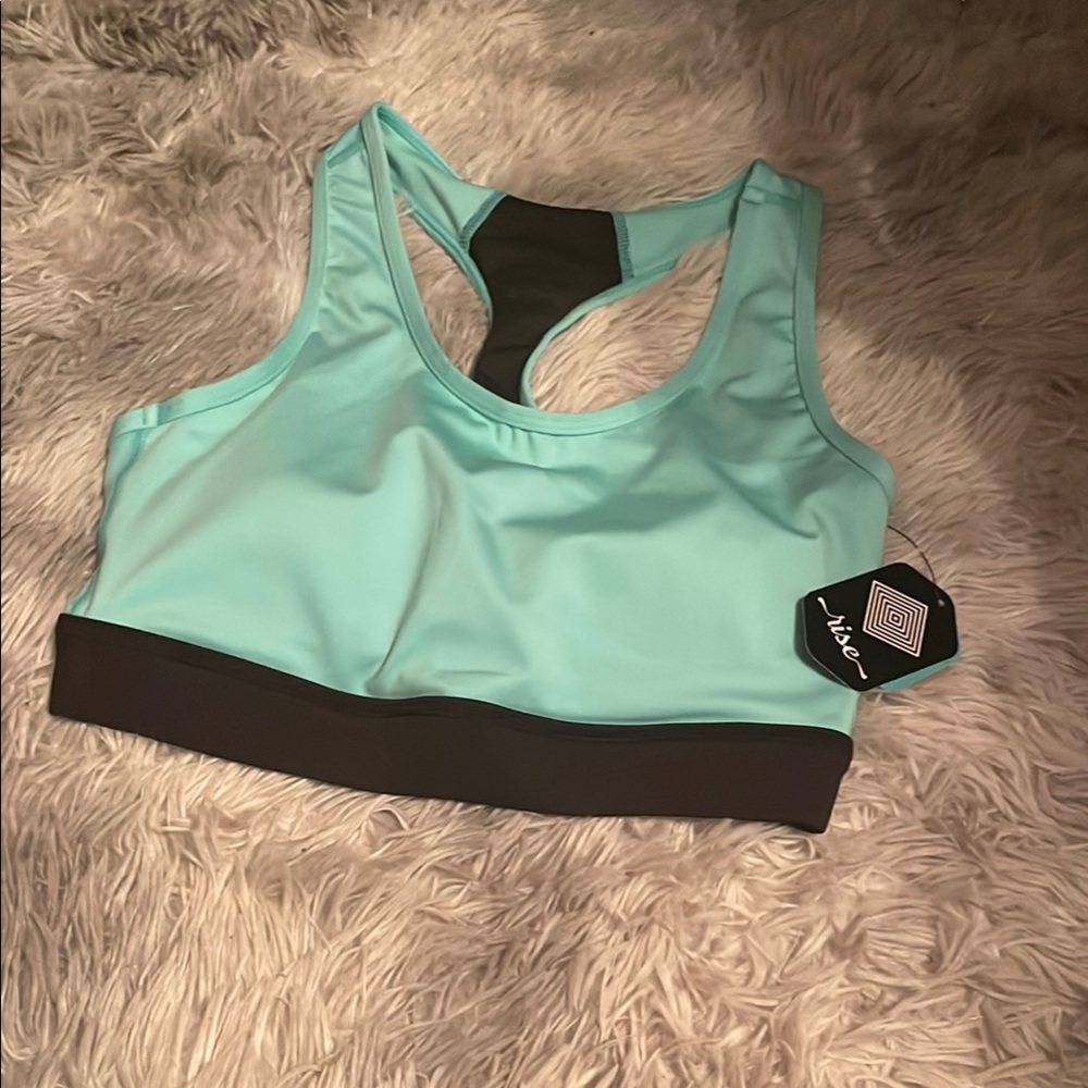 NWT Rise by Lularoe racerback sports bra | size S